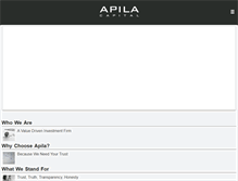 Tablet Screenshot of apilacapital.com